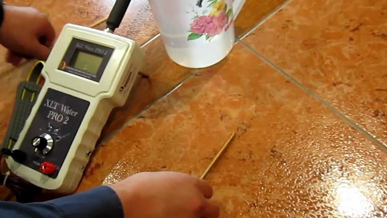 كشف تسربات المياه فحص
